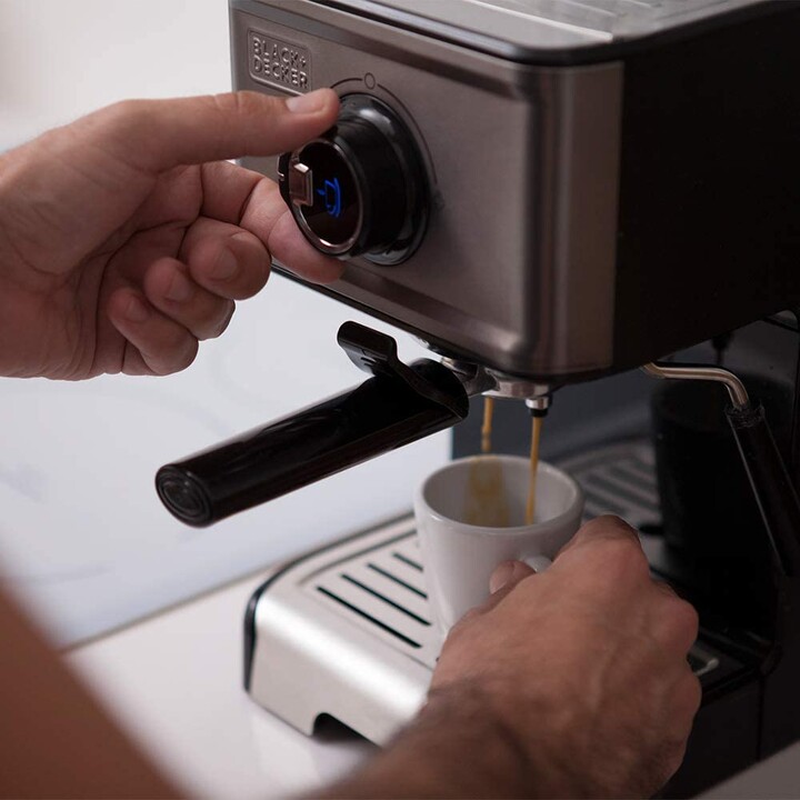Black & Decker BXCO1200E Espressomaschine silber