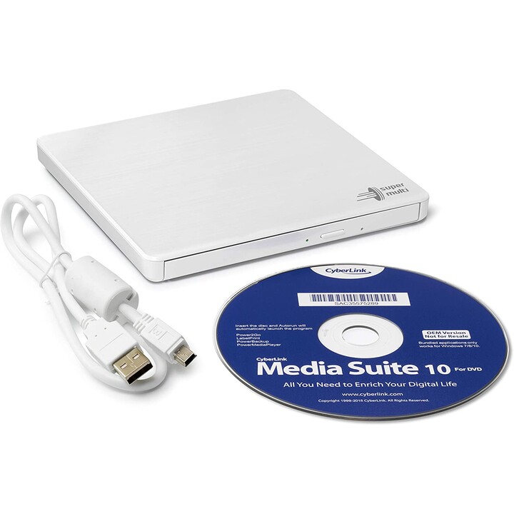 DVD-R/RW+R/RW Slim HLDS GP60NW60 Weiß Extern retail