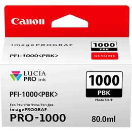 Cartucho Canon Original PFI-1000 Negro Fotográfico