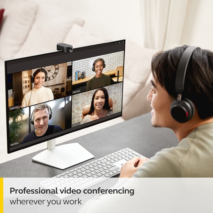 Videocamera Jabra PanaCast 20 (Ultra HD, zoom intelligente, funzione Picture-in-Picture intuitiva)