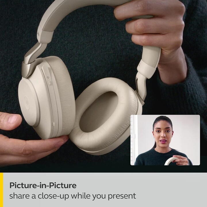 Videocamera Jabra PanaCast 20 (Ultra HD, zoom intelligente, funzione Picture-in-Picture intuitiva)