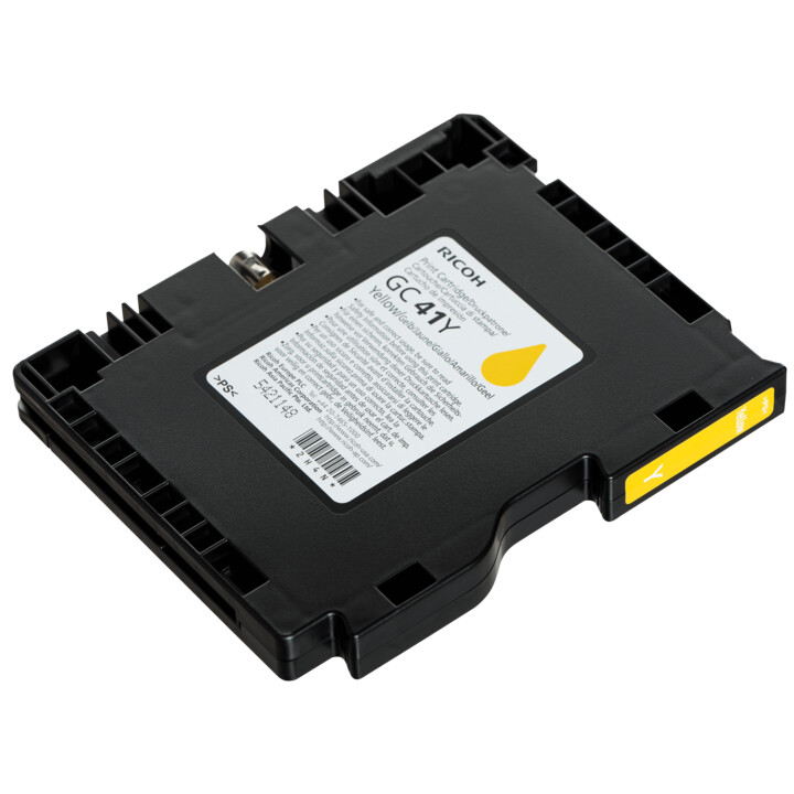 Cartouche d'imprimante Ricoh Original Type GC 41Y jaune 2 200 pages (405764) pour 3110DN / DNw / SFNw, 3100SNw, 3120B SFNw,