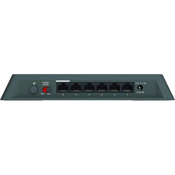 Conmutador no administrado D-LINK DMS-106XT de 6 puertos Multi-Gigabit