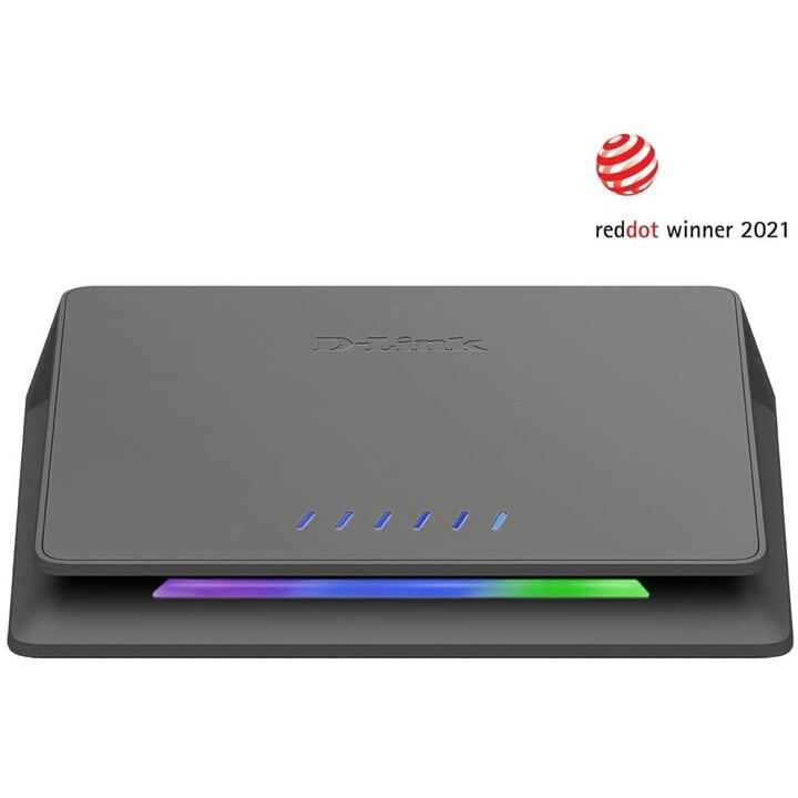 Conmutador no administrado D-LINK DMS-106XT de 6 puertos Multi-Gigabit
