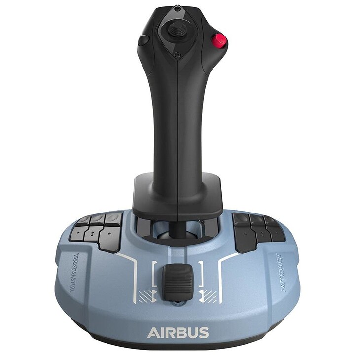 Thrustmaster TCA Aviação Civil Sidestick Edição Airbus Joystick 17 botões com fio - para PC