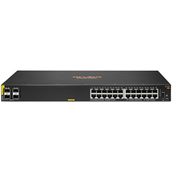 HPE Aruba 6100 24G PoE 370W Switch L3 managed + 4x1/10 Gigabit SFP+ side airflow (JL677A)