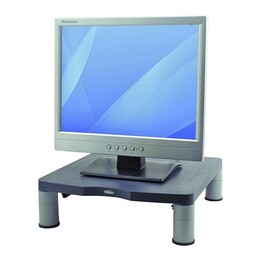SUPPORT FOR 9169301 FELLOWES STANDARD Monitor GRAPHITE - ADJUSTABLE HEIGHT 50 - 100MM - SUPPORTS UP TO 27KG