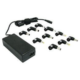 LEOTEC LENCSHOME10 universal laptop charger 70W auto voltage 15-20V black
