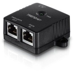 TRENDnet PoE Injektor TPE-113GI / 802.3af / ab / 2 RJ45 Buchse