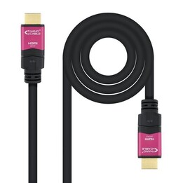 NANO CABLE HDMI V2.0 Kabel mit Repeater 4K@60Hz 18 Gbps A/M-A/M schwarz 20 m