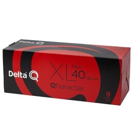 Delta Qharacter Capsule for Delta Coffee Machines / Box of 40