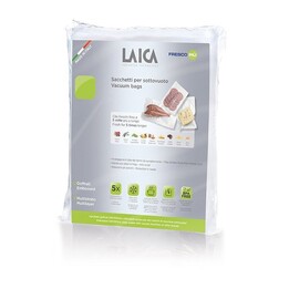 Bolsa para envasar al vacío Laica VT3500/ 28+36cm/ 50 bolsas