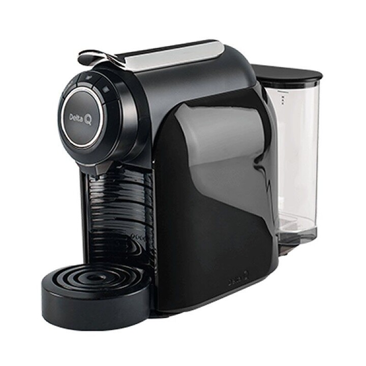 DELTA Q Qool Evolution Kapselkaffeemaschine für Heißgetränke schwarz