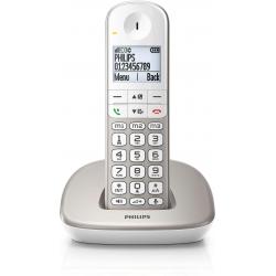 TELEFONO PHILIPS XL490 TECLAS GRANDES COMP. AUDIFO - Imagen 1