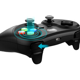 iPega PG-9078 gamepad nero Bluetooth gamepad PC PlayStation 3