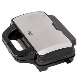 Adler AD 3043 sandwichera 1300 W Negro - Imagen 1