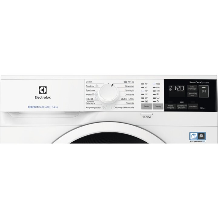 Máquina de lavar Electrolux PerfectCare 600 EW6SN406WP Carga frontal 6 kg 1000 RPM Branco