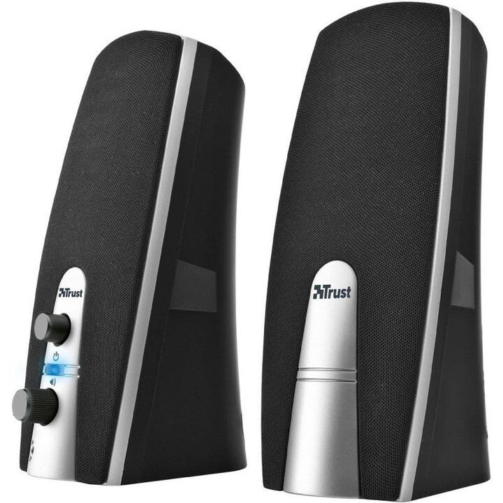 Trust MiLa 2.0 haut-parleurs stéréo USB noirs