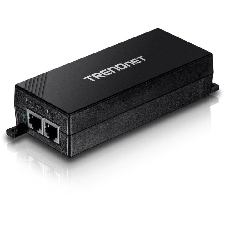 PoE-Injektor TRENDnet TPE-115GI / 802.3af / at / 2 RJ45-Buchse