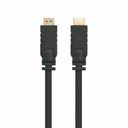 NANO CABLE 10.15.1815 High-Speed-HDMI-Kabel mit Ethernet und Repeater A-Stecker auf A-Stecker 15 m schwarz