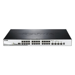 D-Link DGS-1510-28XMP commutateur réseau Géré L2/L3 Gigabit Ethernet (10/100/1000) Connexion Ethernet, supportant l'alimentatio