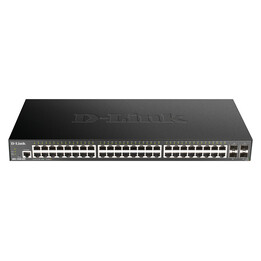Switch gestito DD-Link DGS-1250-52X L3 Gigabit Ethernet (10/100/1000) Nero