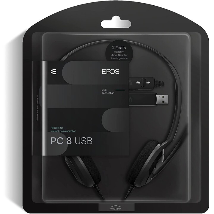 EPOS BY SENNHEISER HEADPHONES PC8 USB