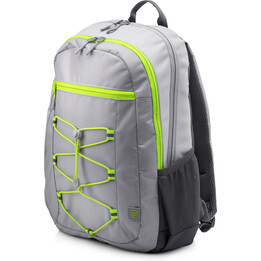 Mochila ativa HP de 39,62 cm (15,6 pol.) (cinza/amarelo neon)
