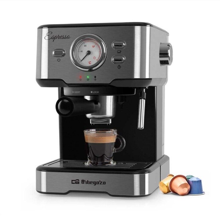 Machine à café expresso Orbegozo EX 5500/ 1100 W/ 20 bars