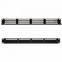 Patch Panel Nanocable 10.21.3124/ 24 Puertos/ Cat.6/ Altura 1U - Imagen 1