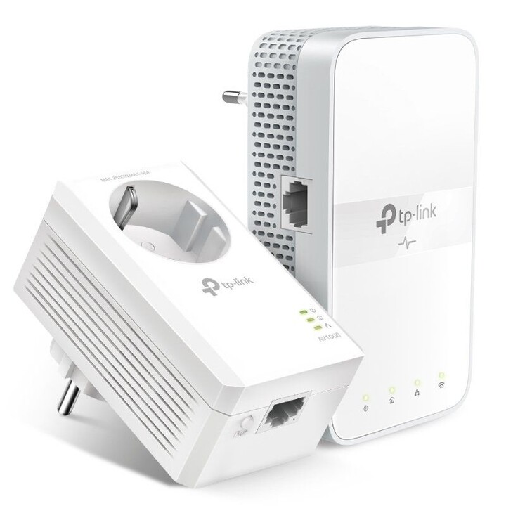 TPLink TL-WPA7617 KIT Adattatore Powerline 1000Mbps / Portata 300m / Confezione da 2