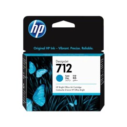 HP # 712 Original Tintenpatrone / Cyan