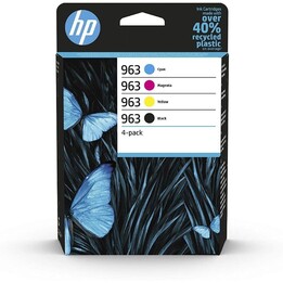 HP # 963 Multipack / Cyan / Magenta / Gelb / Schwarz Original Tintenpatrone