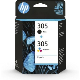 Cartouche d'encre d'origine HP # 305 Multipack / Noir / Tricolore