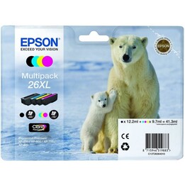 KARTUSCHE MULTIPACK Epson 26XL 41,3 ML