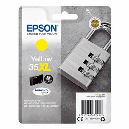 Yellow Epson 35XL INK CARTRIDGE