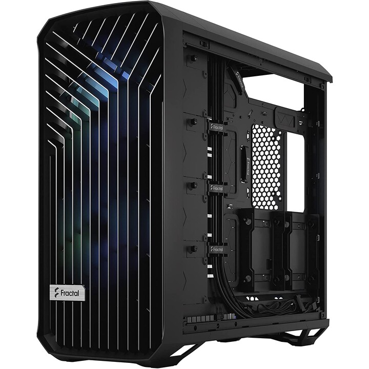 Fractal Design Torrent Black RGB TG Light Tint (With RGB lighting and glass window, big tower housing)