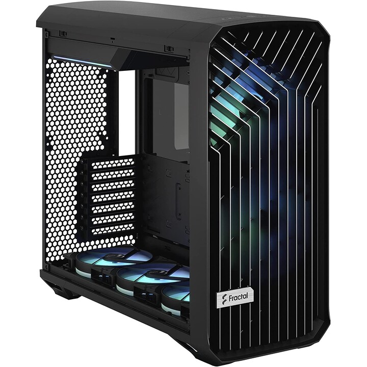Fractal Design Torrent Black RGB TG Light Tint (With RGB lighting and glass window, big tower housing)