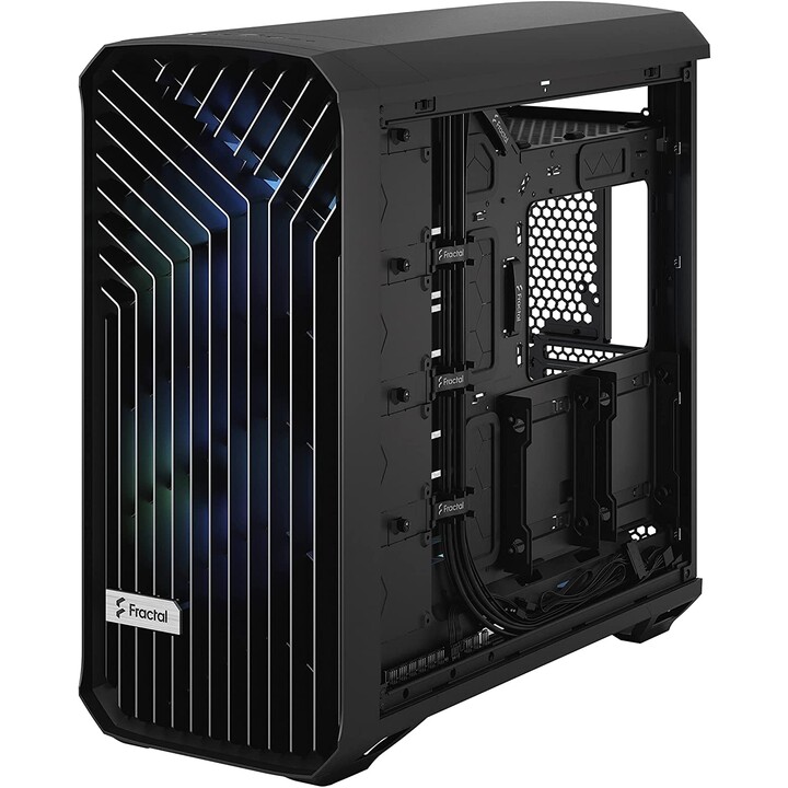 Fractal Design Torrent Black RGB TG Light Tint (With RGB lighting and glass window, big tower housing)