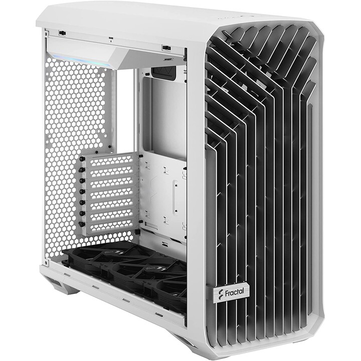 Fractal Design Torrent Bianco TG Clear Tint (con finestra in vetro, custodia Big Tower)