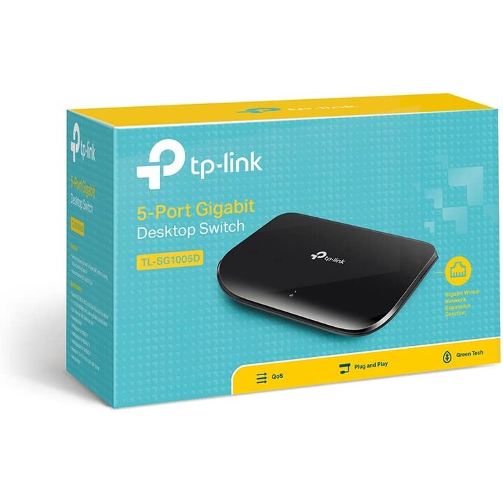 Switch Gigabit a 5 porte TP-LINK TL-SG1005D V6
