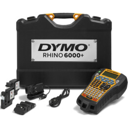 DYMO Rhino 6000+ etichettatrice industriale portatile con valigetta rigida nera
