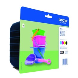 Brother LC221VALBP - Pack de cartouches d'encre originales