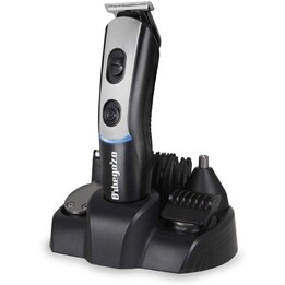 Orbegozo CTP 1840 rechargeable electric hair clipper 7-in-1 with 5 heads and 4 guide combs grey