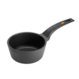 BRA Efficient cast aluminium saucepan for induction 16 cm black