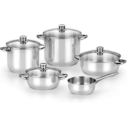 Batterie de cuisine Monix Optima2 MA50001 / Casserole Ø16cm / Pots Ø20 - 24cm / Casseroles Ø20 - 24cm / Acier inoxydable / Convi