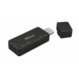 Trust Nanga Compact USB 3.2 Gen1 lettore di schede nero