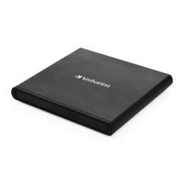 Verbatim External Slimline CD/DVD Writer masterizzatore esterno CD/DVD USB 2.0 nero
