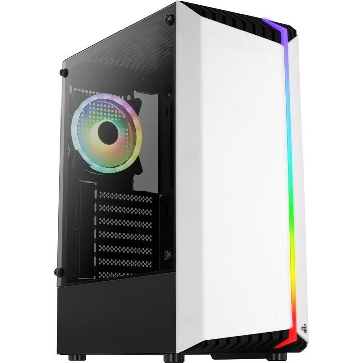 Aerocool Bionic V2 RGB / Weiß Mid Tower Gaming Case