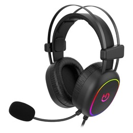 Hiditec Erys ARGB Gaming Headphones with Microphone / Jack 3.5 / USB / Black